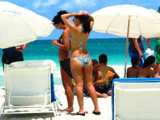 Latina Beach Babe Blessed with Hot Body - © 2012 Jimmy Rocker Photography