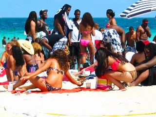 Superfine Latina Bikini Goddesses in the Crowd #3 - © 2012 Jimmy Rocker Photography