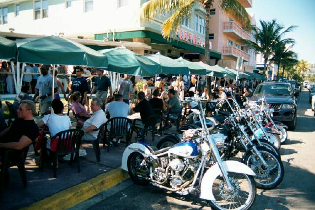 Row of Bikes - © 2001 Jimmy Rocker Photography