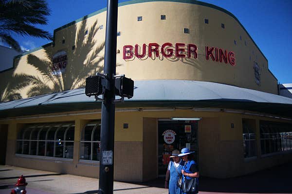 Vintage Deco Burger King - © 2001 Jimmy Rocker Photography